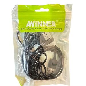 QianLink USB C Cable 1ft 30cm 2 Pack‎ Gray Fast Charging Data Sync Cord